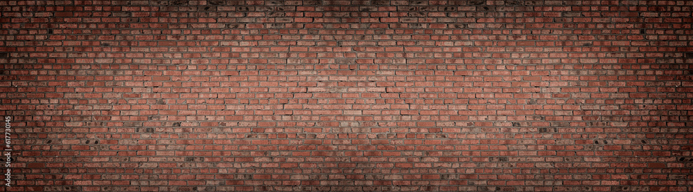 Obraz premium Old brick wall dirty texture background.