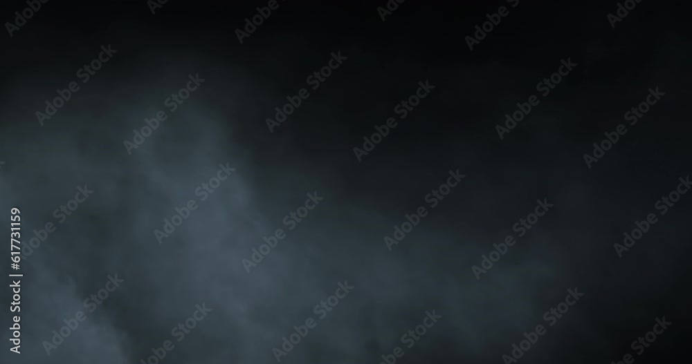 Illustrated animation of smoke isolated on a black background Illustrated animation of smoke isolated on a black background