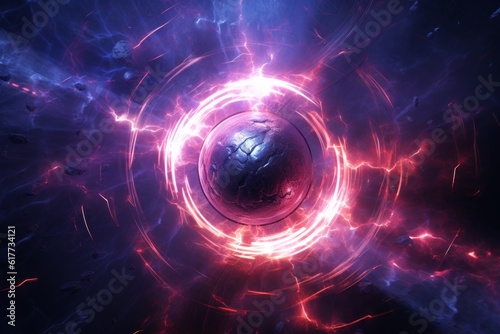 A mesmerizing dance of electrifying energy, unleashed - Plasma Bolt Pulse, Generative AI