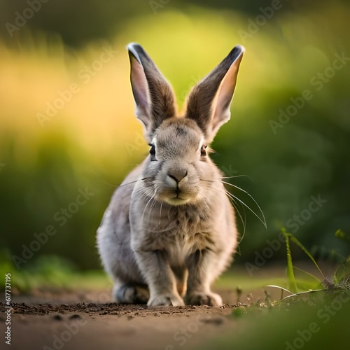 rabbit in the grass © Pavi