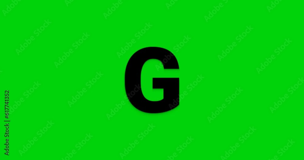 Alphabet Letters G Animation in black and white and write-on on the Green Screen alpha channel. Great for word forming and text animation in your video project. Background Editable Alphabet Letters G Animation in black and white and write-on on the Green Screen alpha channel. Great for word forming and text animation in your video project. Background Editable