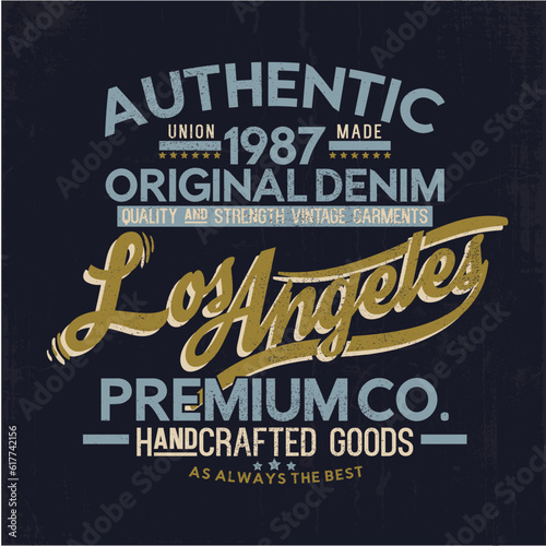 tee print design with typo as vector