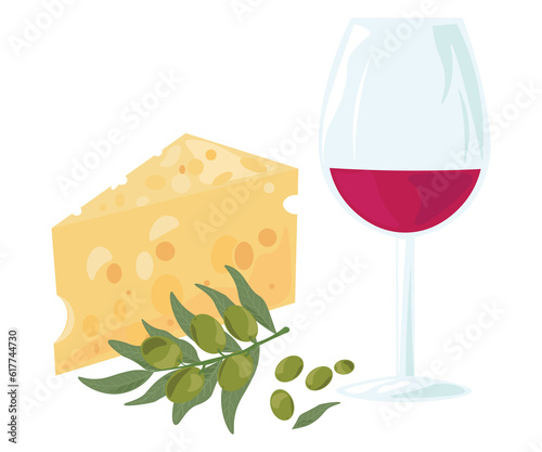 wine and cheese 