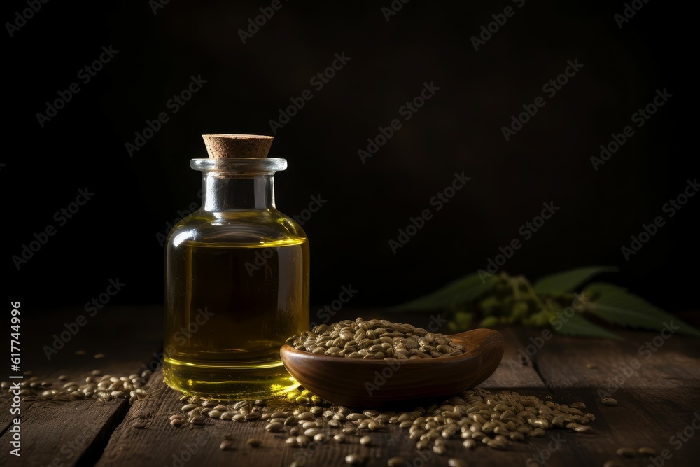 Hemp oil. Generate Ai Hemp oil. Generate Ai