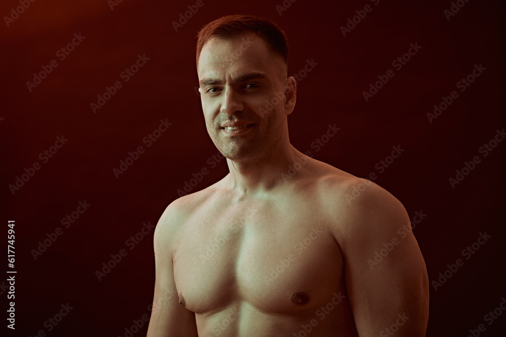 Fototapeta premium smile of champion