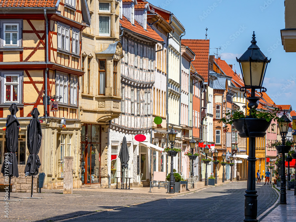 Fototapeta premium Mühlhausen in Thüringen, Innenstadt/Altstadt
