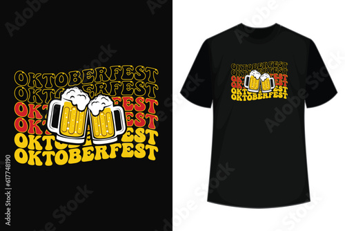 Oktoberfest Beer Drinking Team T-Shirt