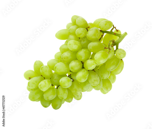  green grapes on transparent png