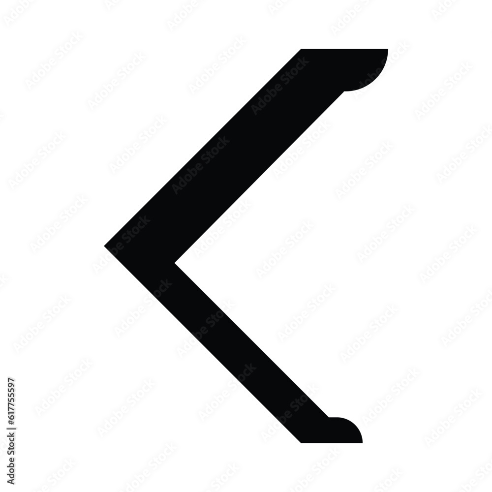 math icon smaller than vector