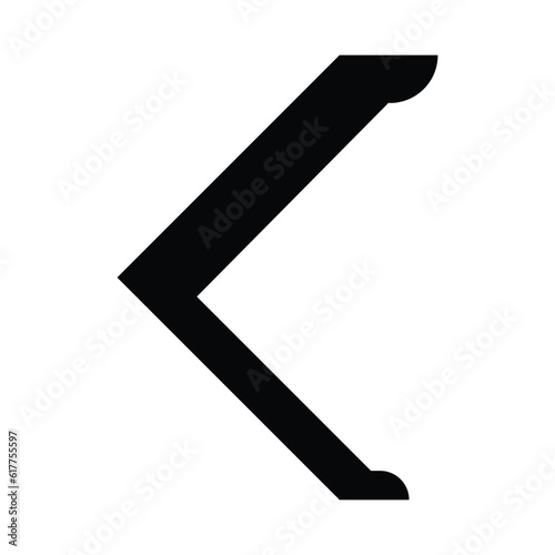 math icon smaller than vector