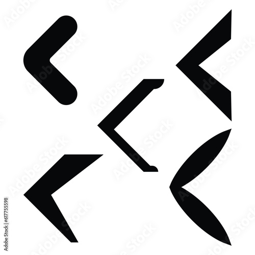 math icon smaller than vector