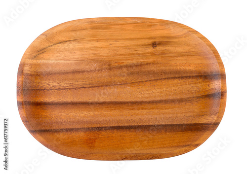 wood plate on transparent png