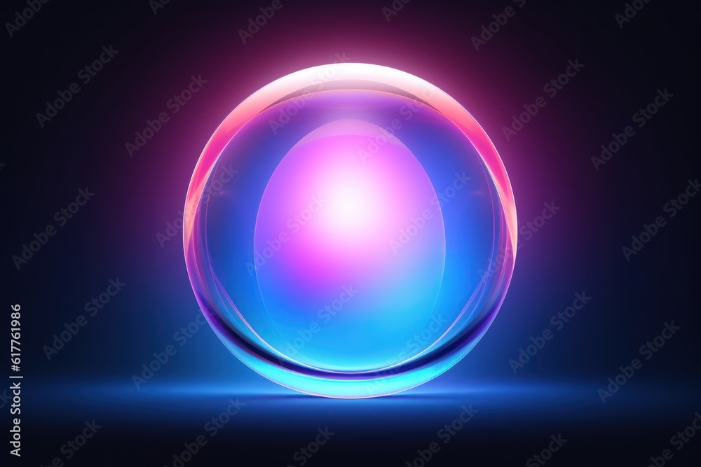 plasma holographic gradient glow background