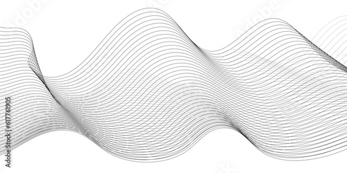 Colorful simple Abstract flowing wave lines. Design element for technology, science, modern concept.vector eps 10