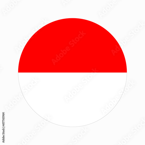Free Download Indonesia flag simple illustration for independence day or election - GFXLoad