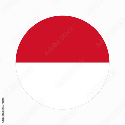 Free Download Monaco flag simple illustration for independence day or election - GFXLoad