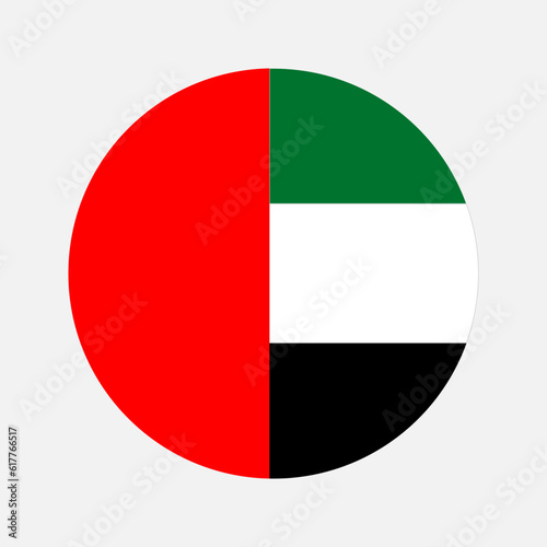 Free Download United Arab Emirates flag simple illustration for independence day or election - GFXLoad
