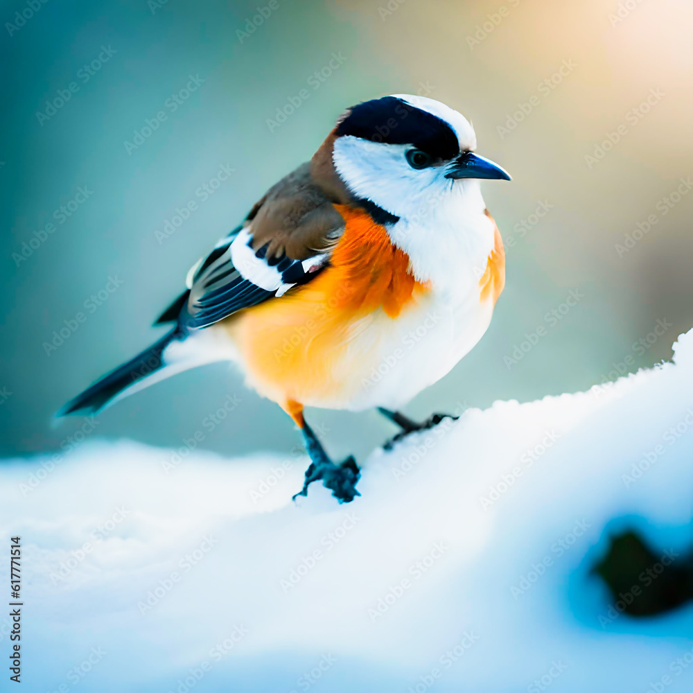Naklejka premium ave, naturaleza, fauna, animal, parus major