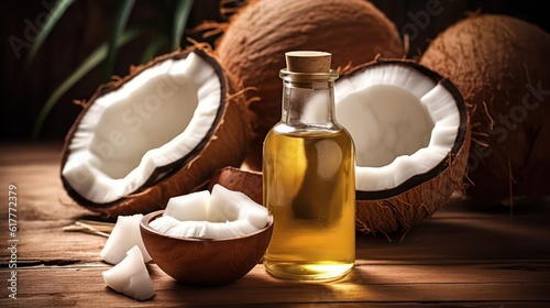 coconut oil and coconut
