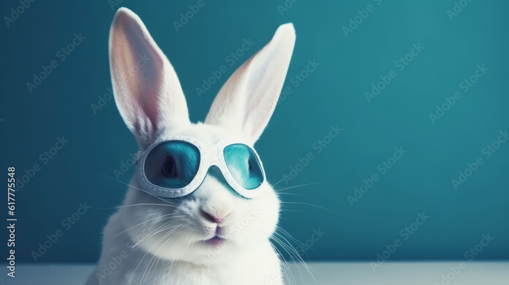 Cloaked Vigilante: Rabbit in a Hero's Attire Fights for the Rights of the Meadow's Dwellers