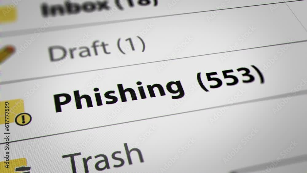 Animated Phishing Mail Number on Webmail. Fictitious Data Created Exclusively for This Concept Footage
Animated Phishing Mail Number on Webmail. Fictitious Data Created Exclusively for This Concept Footage
