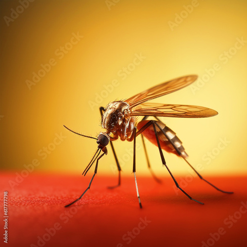 Mosquito background - ai generative © DesiArt