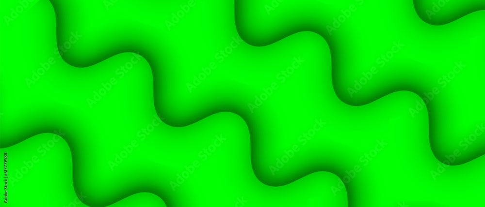 Wavy colorful background with 3D style. Modern liquid background. Abstract textured background with mixing green color. Eps10 vector illustration Wavy colorful background with 3D style. Modern liquid background. Abstract textured background with mixing green color. Eps10 vector illustration
