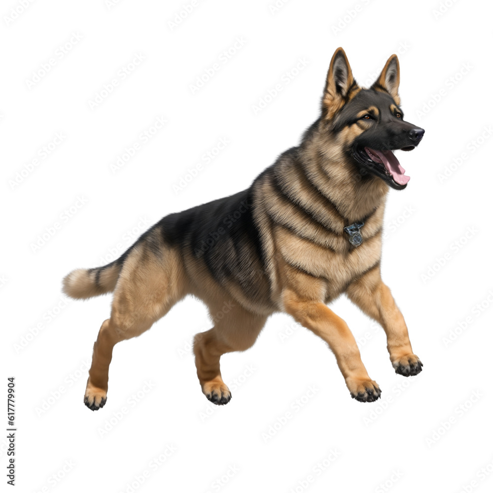 German shepherd dog transparent background (PNG)