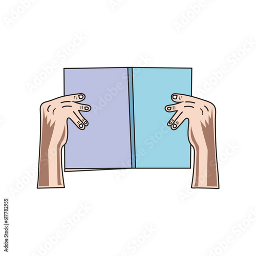 Book vector collection
