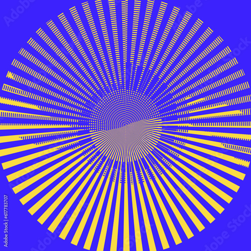 abstract background with rays