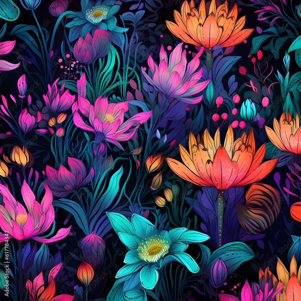 seamless floral pattern