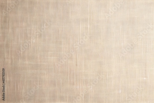 Sackcloth with light beige & white, canvas-like texture, woven background for crafts, Generative AI, Generative, KI
