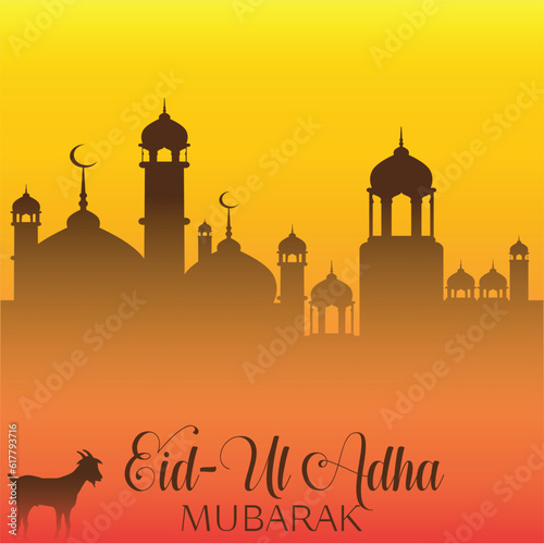 eid mubarak greeting card