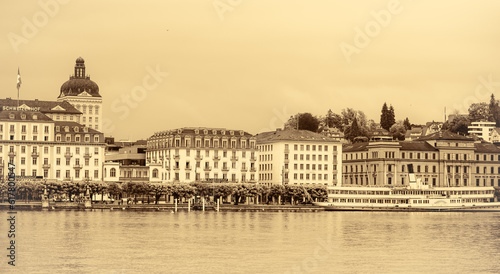 1800 sepia style photography in Luzern
