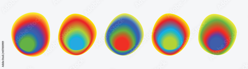 Color blend circle backgrounds, holographic iridescent round circles with liquid vibrant gradient blur. Color blend circle backgrounds, holographic iridescent round circles with liquid vibrant gradient blur.