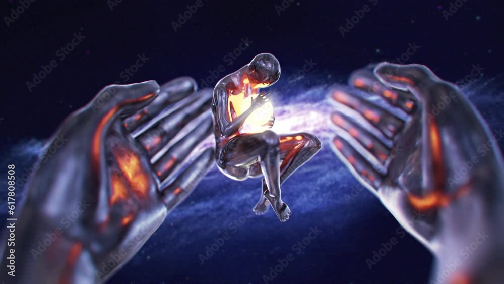 Procreation Abstract Background, Meditation Animation, Video, Visualizer