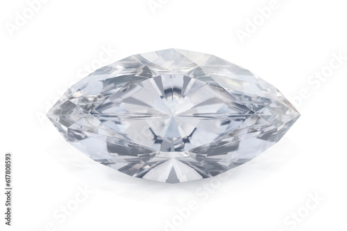 Large Clear Diamond. transparent background