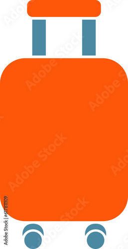 Mala de bordo com rodinhas