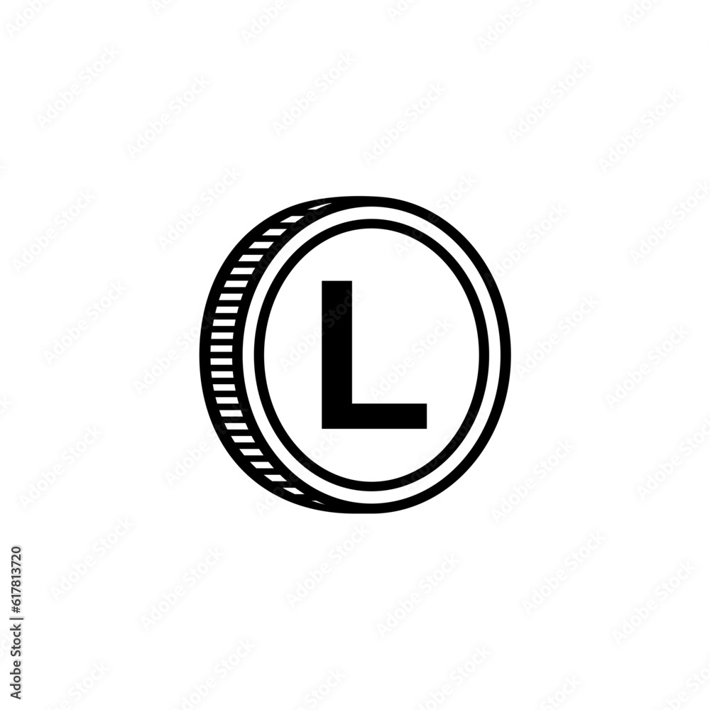Moldova Currency Symbol, Moldovan Leu Icon, MDL Sign. Vector Illustration Moldova Currency Symbol, Moldovan Leu Icon, MDL Sign. Vector Illustration