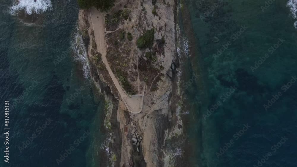 Aerial view of nature scene near Cadaques along Costa Brava Catalonia Spain Aerial view of nature scene near Cadaques along Costa Brava Catalonia Spain