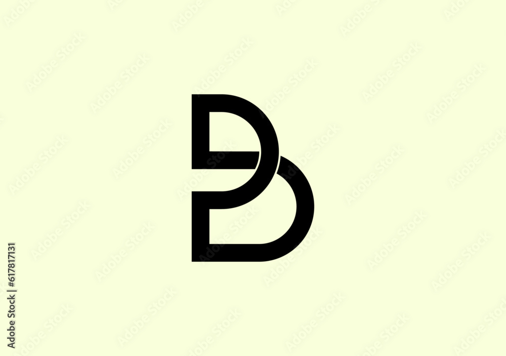 Elevate your brand with our sleek line design, showcasing the letter B in refined simplicity