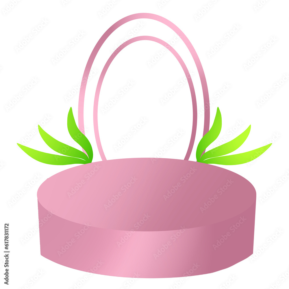Podium shape 3d Podium shape 3d