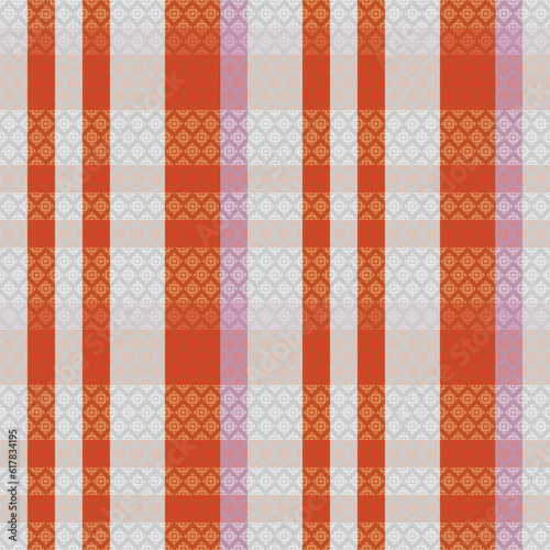 Tartan Plaid Seamless Pattern. Traditional Scottish Checkered Background. Template for Design Ornament. Seamless Fabric Texture. Vector Illustration