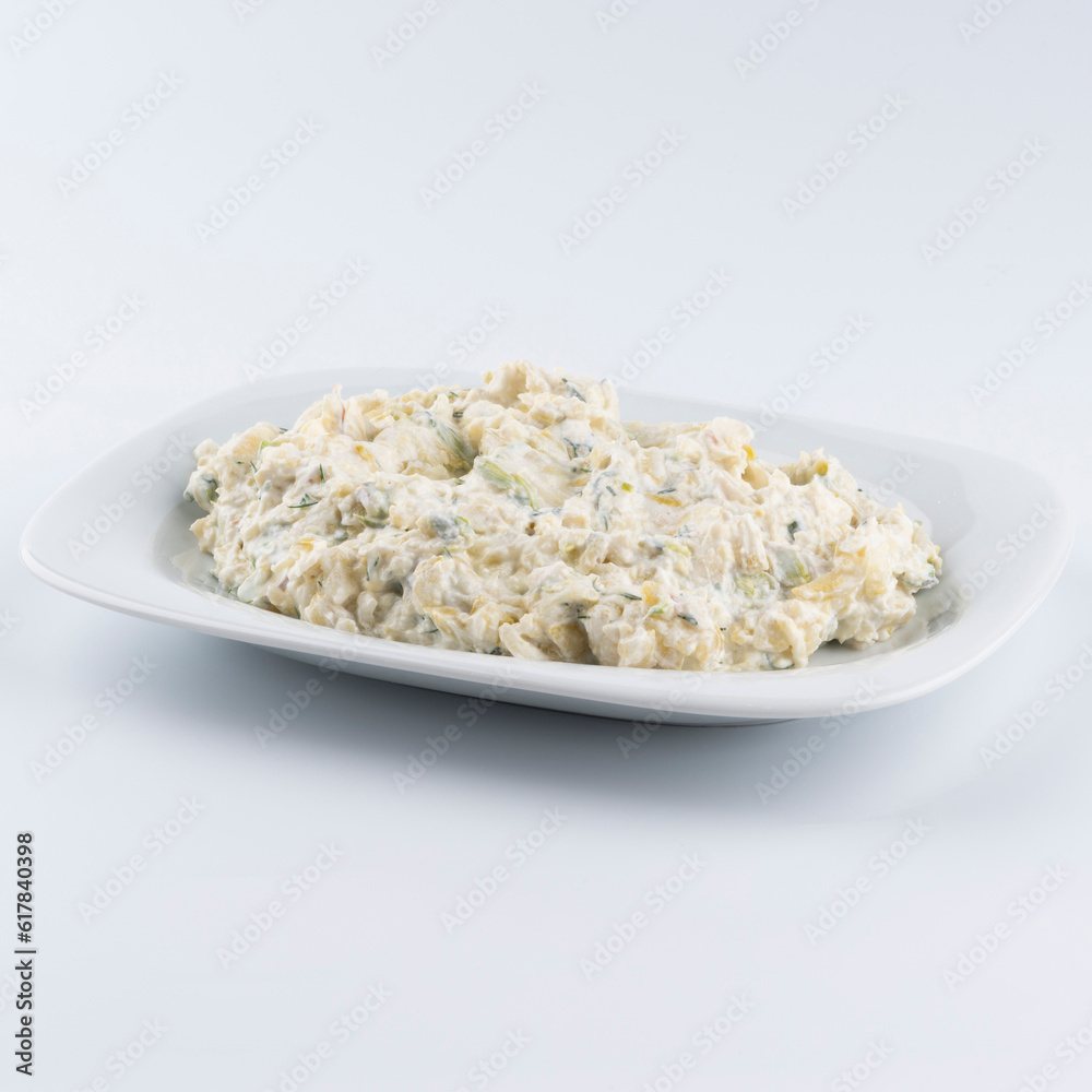 zucchini salad with yoghurt and garlic zucchini salad with yoghurt and garlic