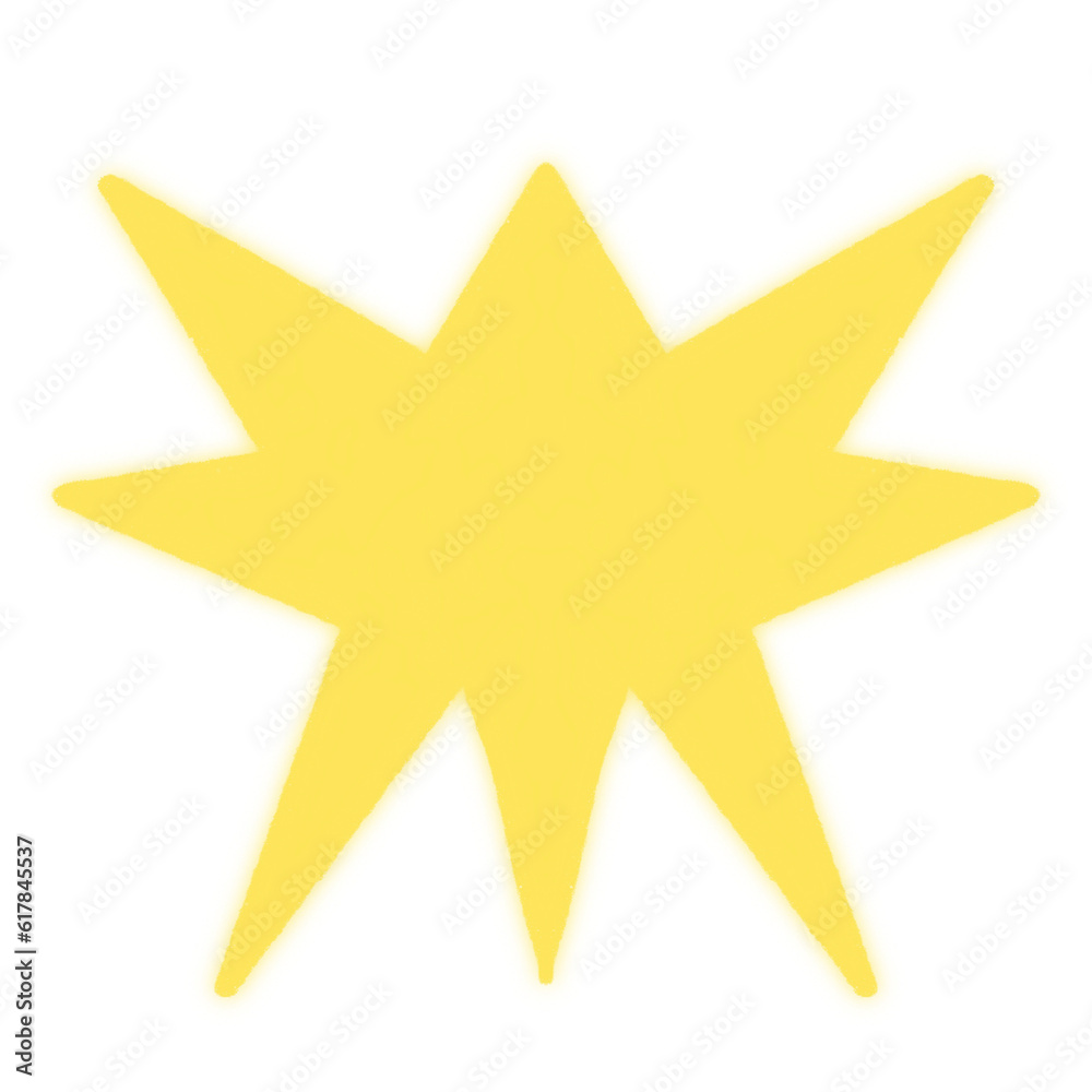 Obraz premium golden star icon