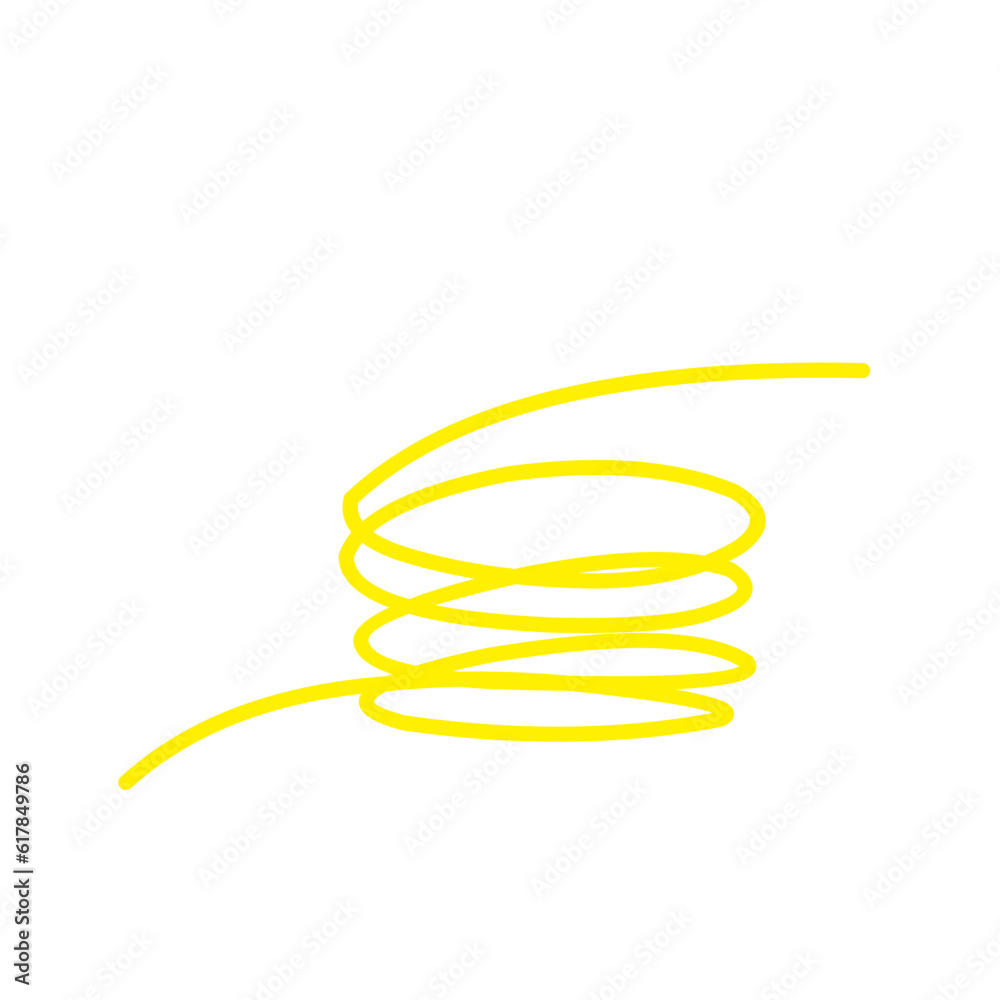 Spiral Coil Gold