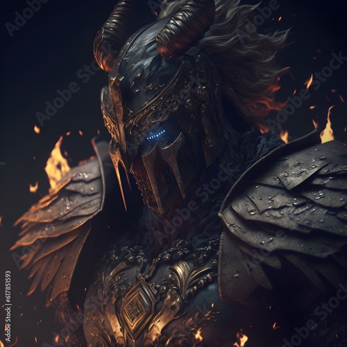 Dark souls style Heman in great detail atmospheric dramatic lighting movie real hyper realistic octane render 8k  photo