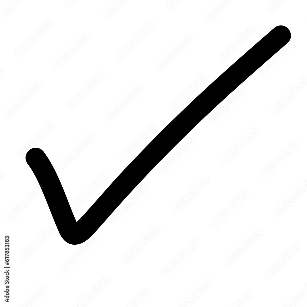 check mark on white check mark on white