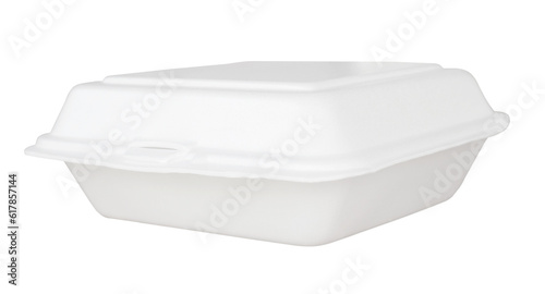 white foam box use for multipurpose isolated png.