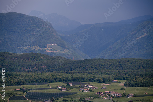 Beautiful views of Eppan and the surrounding area in South Tyrol